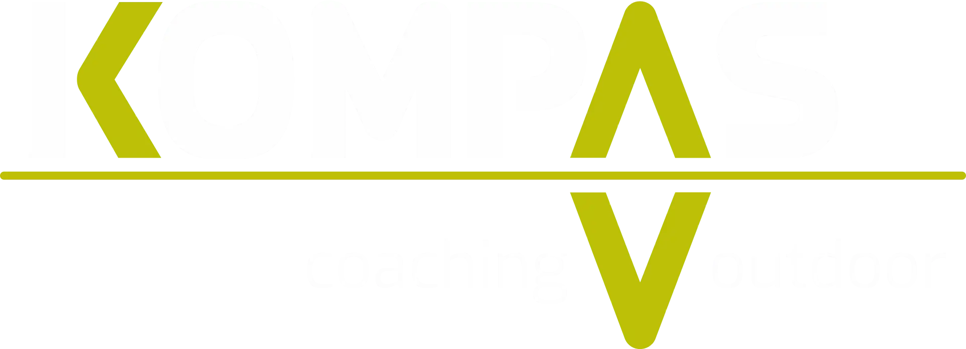 Logo Kompas Coaching Outdoor wit
